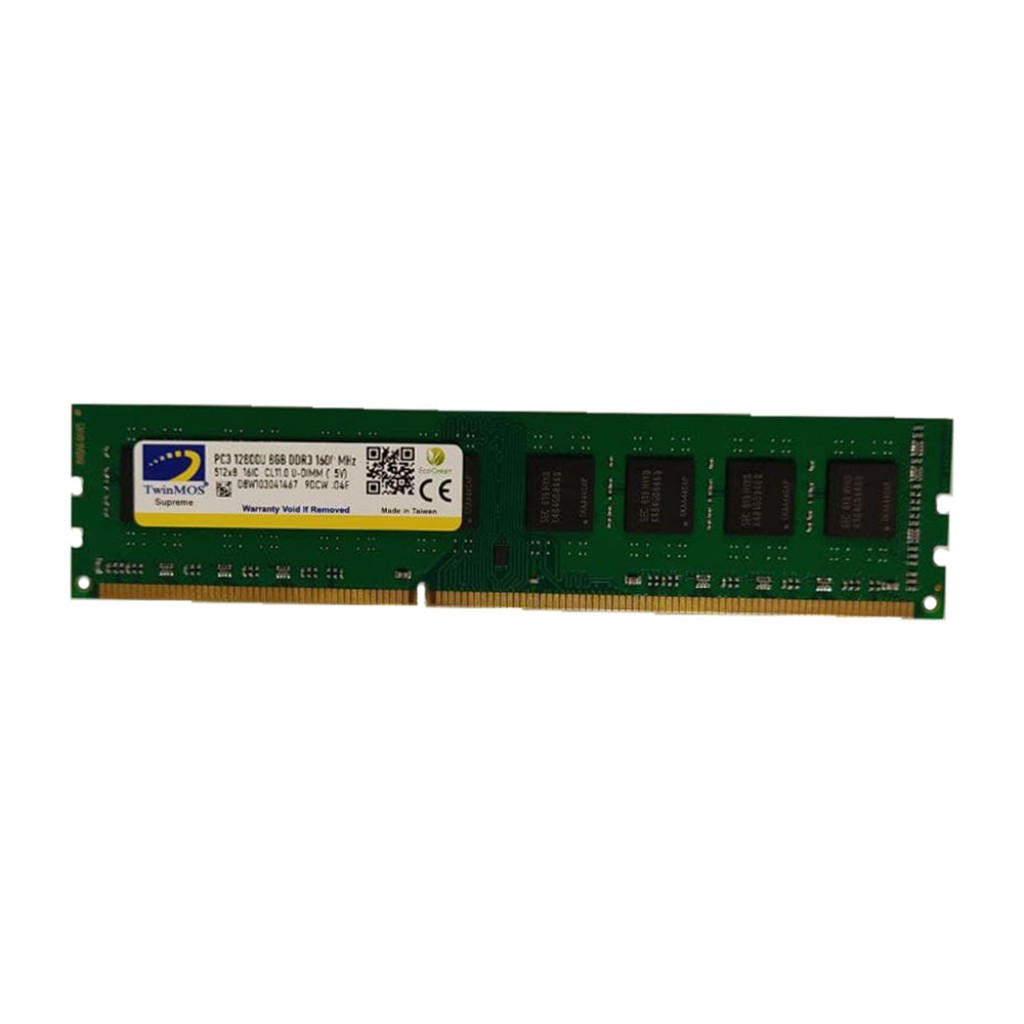 رم کامپیوتر DDR3 تک کاناله 1600 مگاهرتز CL11 تواینموس مدل D8W103041467 ظرفیت 8 گیگابایت رم کامپیوتر DDR3 تک کاناله 1600 مگاهرتز CL11 تواینموس مدل D8W103041467 ظرفیت 8 گیگابایت