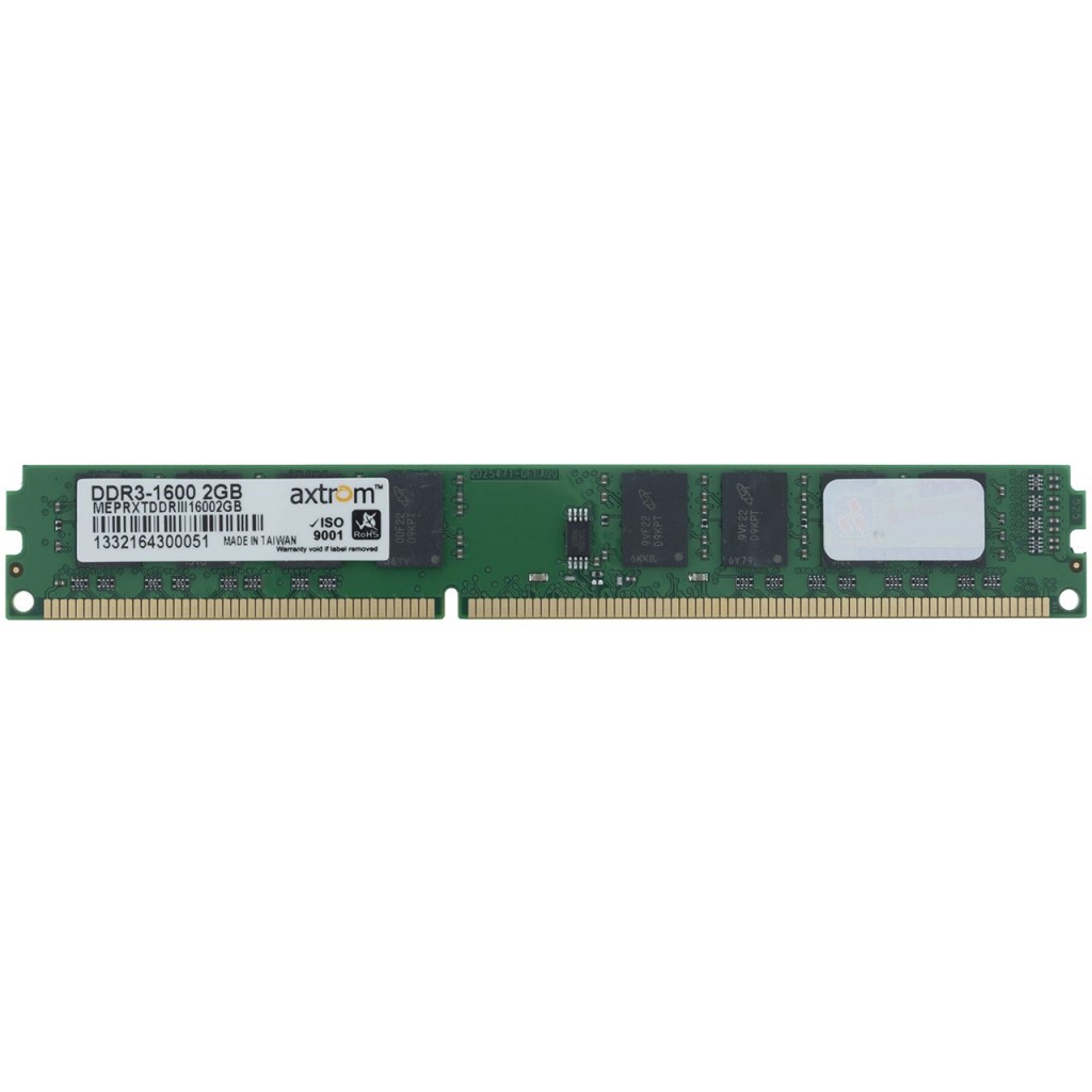 رم کامپیوتر DDR3 تک کاناله 1600 مگاهرتز اکستروم ظرفیت 2 گیگابایت رم کامپیوتر DDR3 تک کاناله 1600 مگاهرتز اکستروم ظرفیت 2 گیگابایت