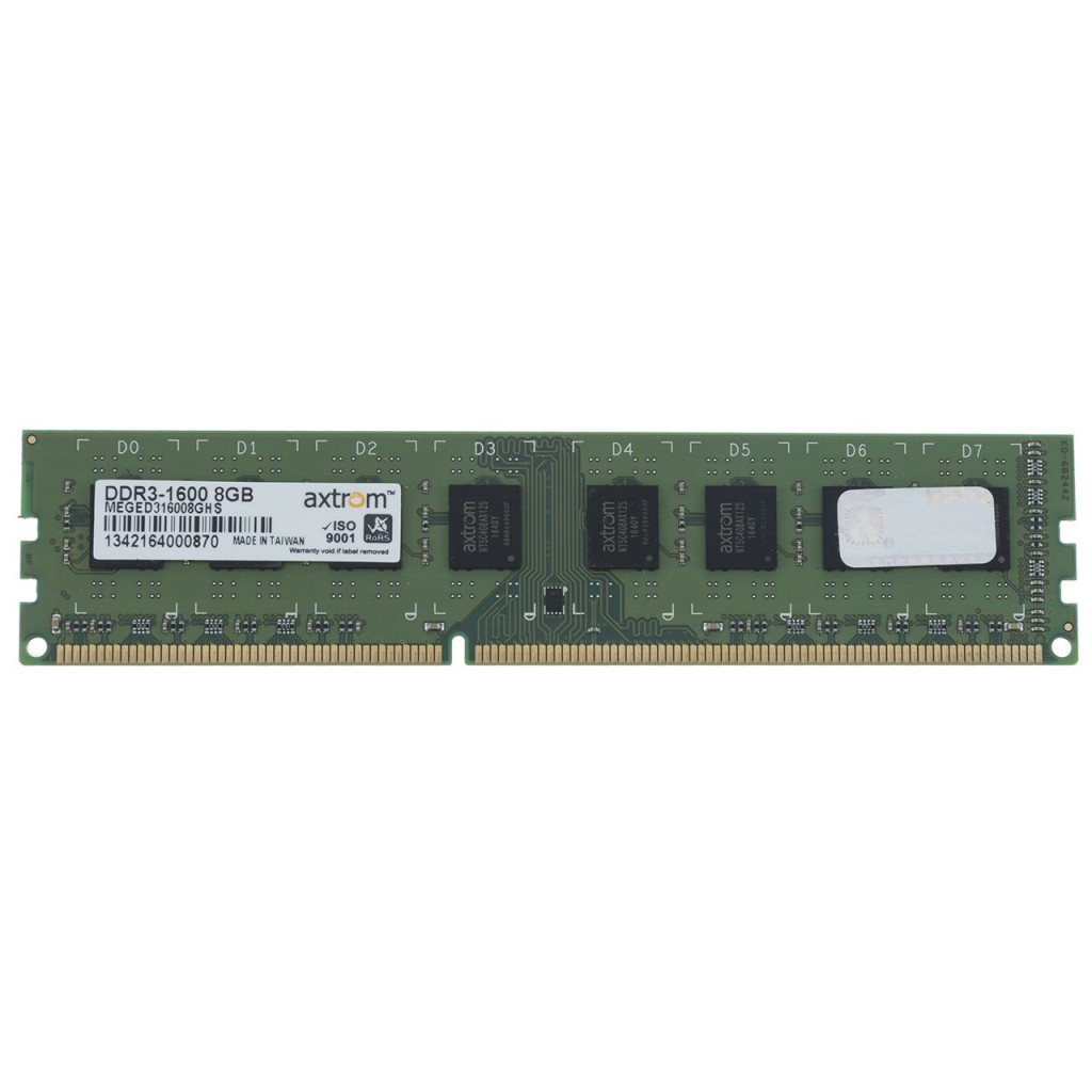 رم کامپیوتر DDR3 تک کاناله 1600 مگاهرتز اکستروم ظرفیت 8 گیگابایت رم کامپیوتر DDR3 تک کاناله 1600 مگاهرتز اکستروم ظرفیت 8 گیگابایت