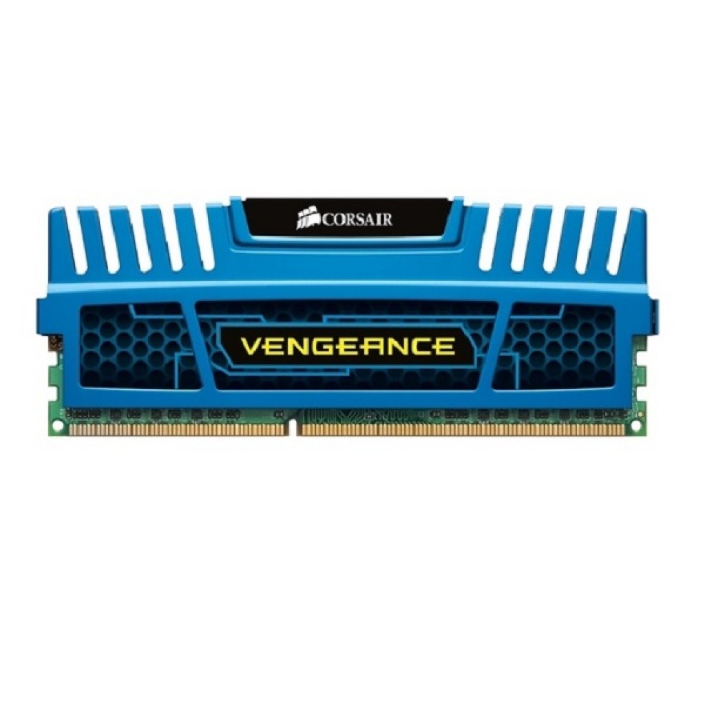 رم کامپیوتر DDR3 تک کاناله 1600 مگاهرتز CL10 کورسیر مدل VENGEANCE ظرفیت 8 گیگابایت رم کامپیوتر DDR3 تک کاناله 1600 مگاهرتز CL10 کورسیر مدل VENGEANCE ظرفیت 8 گیگابایت