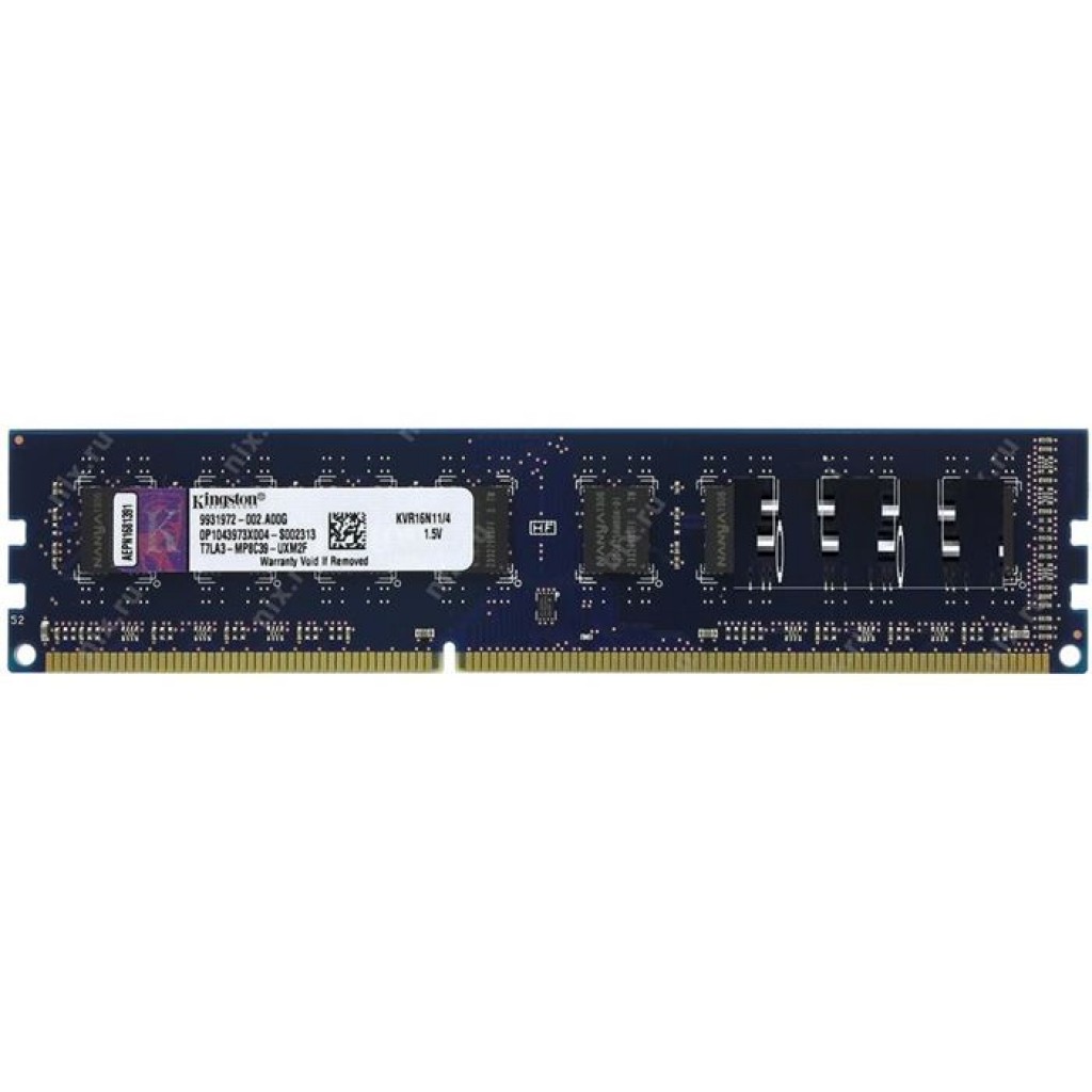 رم کامپیوتر DDR3 تک کاناله 1600 مگاهرتز CL11 گینکستون ظرفیت 8 گیگابایت رم کامپیوتر DDR3 تک کاناله 1600 مگاهرتز CL11 گینکستون ظرفیت 8 گیگابایت