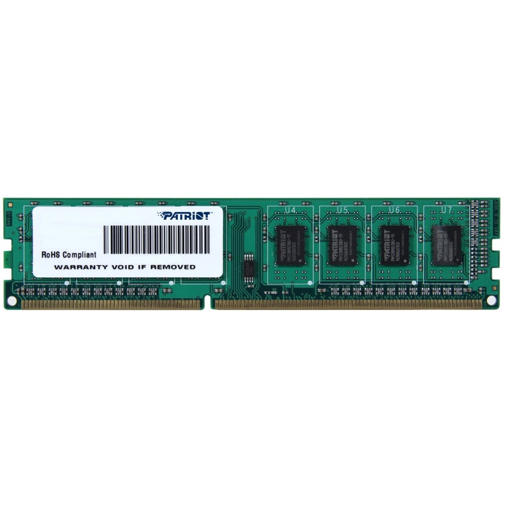 رم کامپیوتر DDR3 تک کاناله 1600 مگاهرتز CL11 پتریوت سری Signature ظرفیت 2 گیگابایت رم کامپیوتر DDR3 تک کاناله 1600 مگاهرتز CL11 پتریوت سری Signature ظرفیت 2 گیگابایت