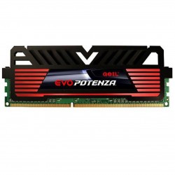 رم کامپیوتر DDR3 تک کاناله 1600 مگاهرتز CL9 گیل مدل Evo Potenza ظرفیت 4 گیگابایت