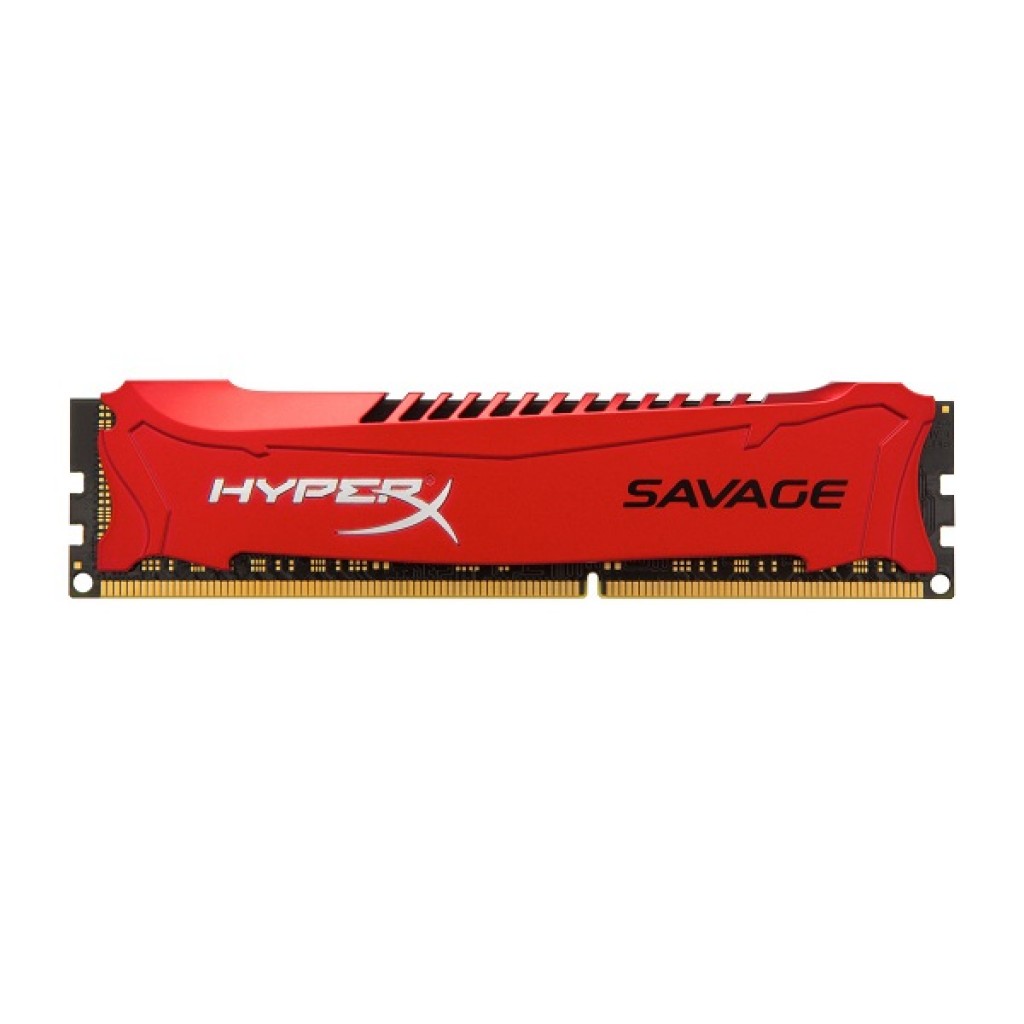 رم کامپیوتر DDR3 تک کاناله 1600 مگاهرتز CL9 هایپرایکس مدل SAVAGE-RED ظرفیت 4 گیگابایت رم کامپیوتر DDR3 تک کاناله 1600 مگاهرتز CL9 هایپرایکس مدل SAVAGE-RED ظرفیت 4 گیگابایت