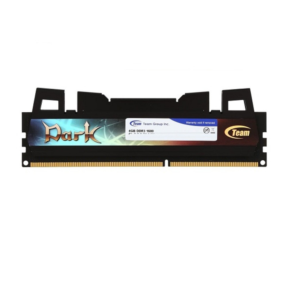 رم کامپیوتر DDR3 تک کاناله 1600 مگاهرتز CL9 تیم گروپ مدل DARK ظرفیت 4 گیگابایت رم کامپیوتر DDR3 تک کاناله 1600 مگاهرتز CL9 تیم گروپ مدل DARK ظرفیت 4 گیگابایت