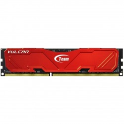 رم کامپیوتر DDR3 تک کاناله 1600 مگاهرتز CL9 تیم گروپ مدل Vulcan ظرفیت 4 گیگابایت