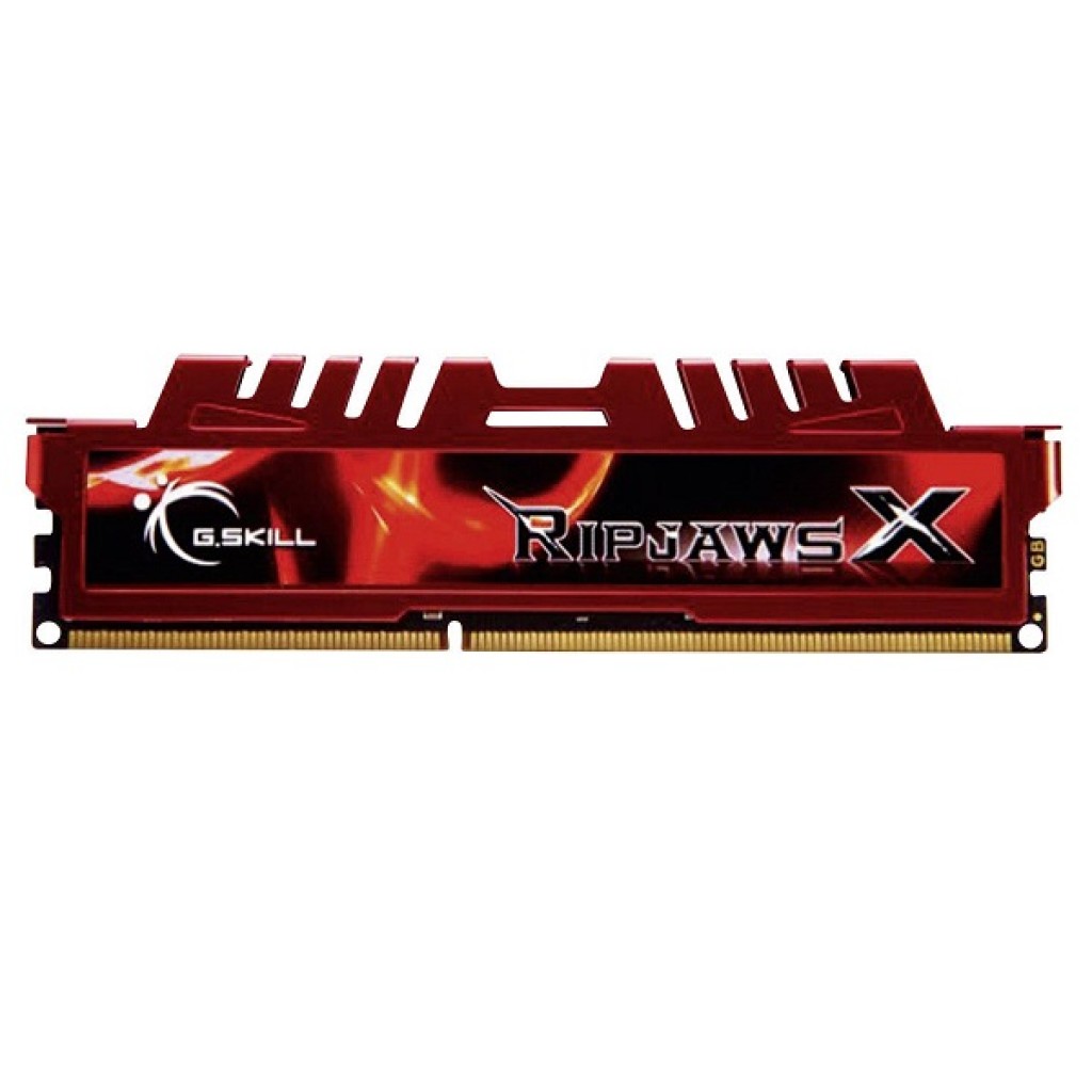 رم کامپیوتر DDR3 تک کاناله 1866 مگاهرتز CL10 جی اسکیل مدل RIPJAWS-X ظرفیت 8 گیگابایت رم کامپیوتر DDR3 تک کاناله 1866 مگاهرتز CL10 جی اسکیل مدل RIPJAWS-X ظرفیت 8 گیگابایت