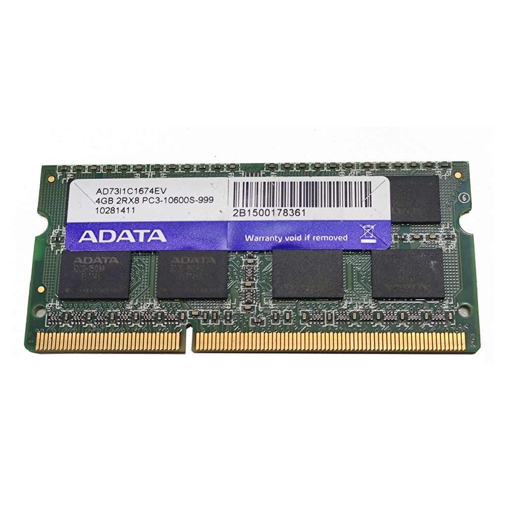 رم لپ تاپ DDR3 تک کاناله 10600s مگاهرتز CL9 ای دیتا مدل PC3 ظرفیت 4 گیگابایت رم لپ تاپ DDR3 تک کاناله 10600s مگاهرتز CL9 ای دیتا مدل PC3 ظرفیت 4 گیگابایت