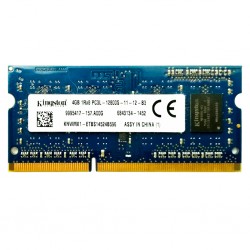 رم لپ تاپ DDR3 تک کاناله 1066 مگاهرتز CL11 کینگستون مدل 12800S ظرفیت 4 گیگابایت