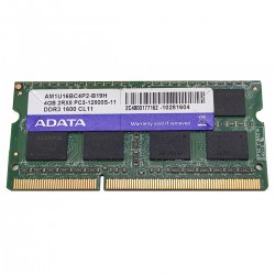 رم لپ تاپ DDR3 تک کاناله 12800s مگاهرتز CL11 ای دیتا مدل PC3 ظرفیت 4 گیگابایت