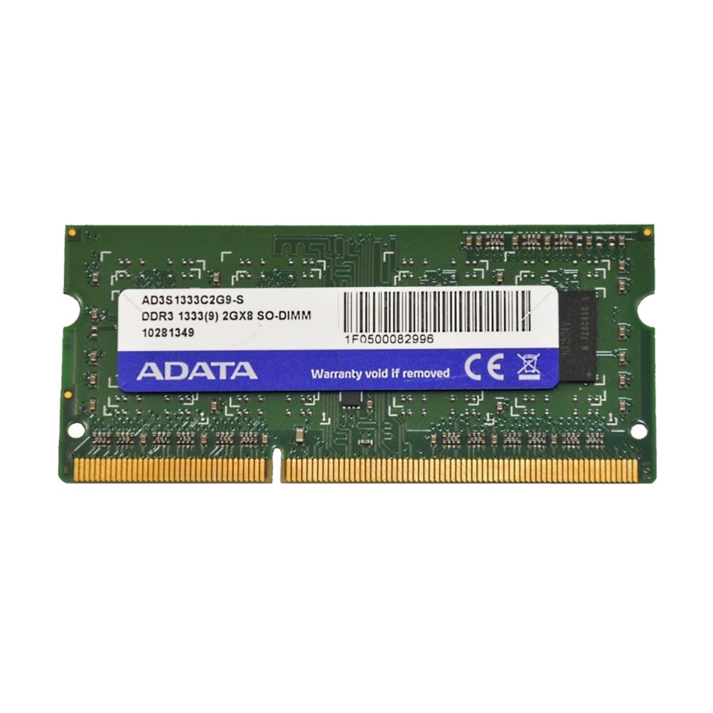 رم لپ تاپ DDR3 تک کاناله 1333 مگاهرتز CL9 ای دیتا مدل AD3S ظرفیت 2 گیگابایت رم لپ تاپ DDR3 تک کاناله 1333 مگاهرتز CL9 ای دیتا مدل AD3S ظرفیت 2 گیگابایت