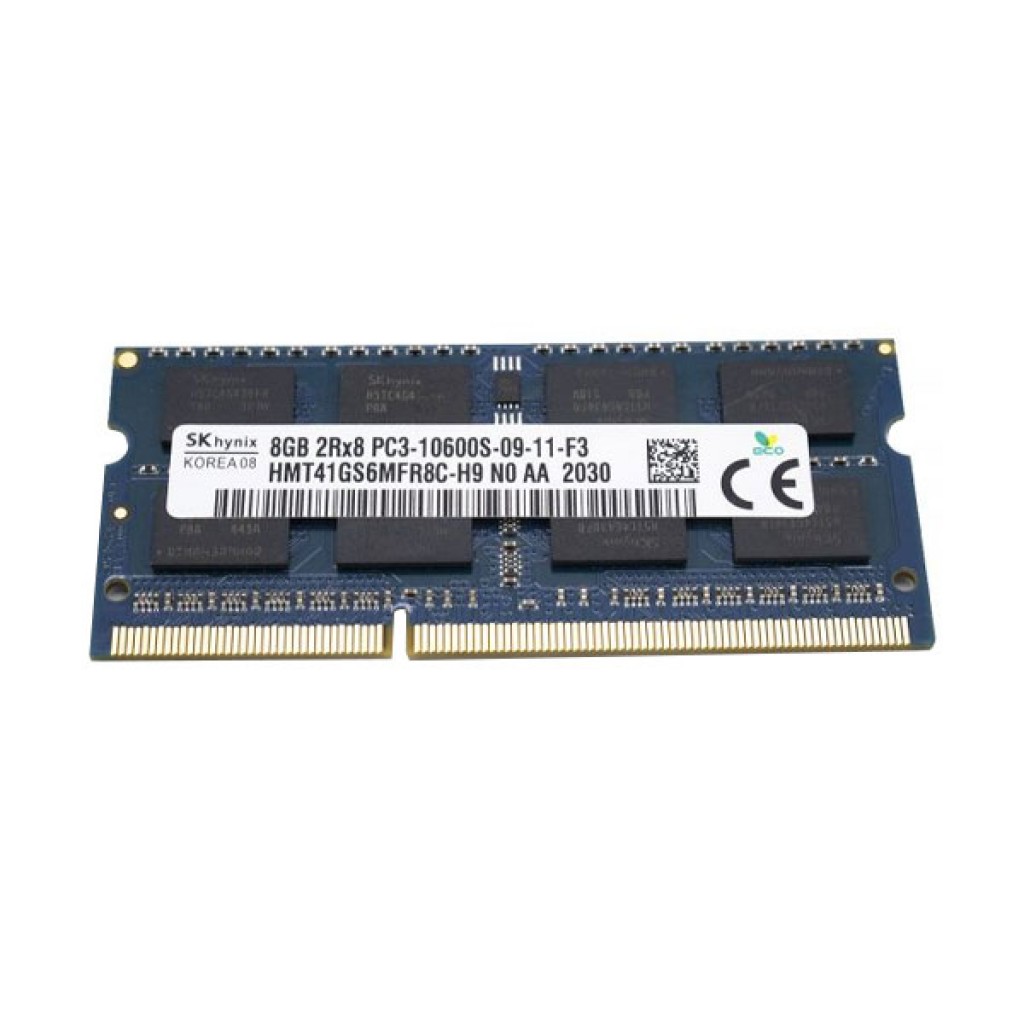 رم لپ تاپ DDR3 تک کاناله 1333 مگاهرتز CL9 هاینیکس مدل 10600S ظرفیت 8 گیگابایت رم لپ تاپ DDR3 تک کاناله 1333 مگاهرتز CL9 هاینیکس مدل 10600S ظرفیت 8 گیگابایت