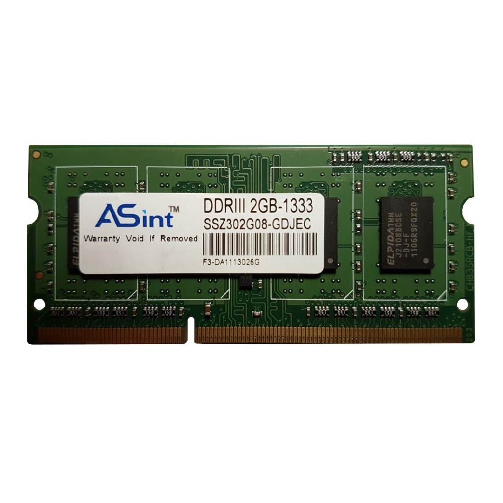 رم لپ تاپ DDR3 تک کاناله 1333 مگاهرتز CL9 ایسینت مدل SSZ302G08 ظرفیت 2 گیگابایت رم لپ تاپ DDR3 تک کاناله 1333 مگاهرتز CL9 ایسینت مدل SSZ302G08 ظرفیت 2 گیگابایت