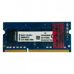 رم لپ تاپ DDR3 تک کاناله 1333 مگاهرتز CL9 کینگستون مدل PC3-10600s ظرفیت 2 گیگابایت