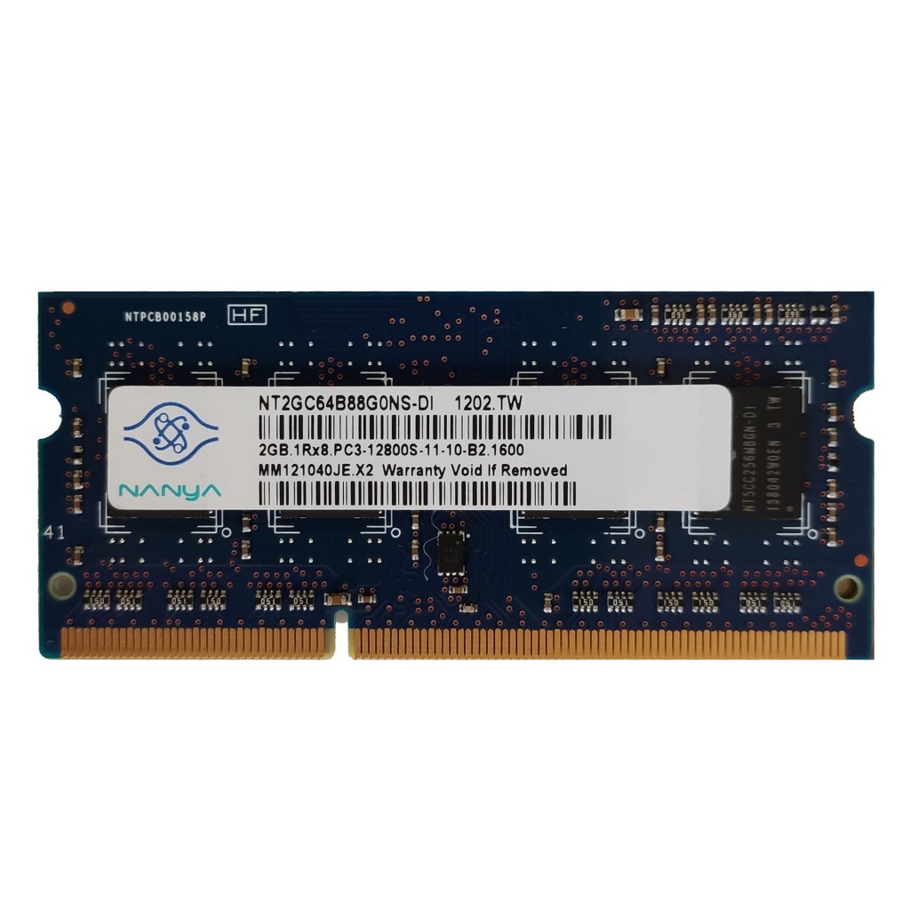 رم لپ تاپ DDR3 تک کاناله 1600 مگاهرتز B2 نانیا مدل 12800s ظرفیت 2 گیگابایت رم لپ تاپ DDR3 تک کاناله 1600 مگاهرتز B2 نانیا مدل 12800s ظرفیت 2 گیگابایت