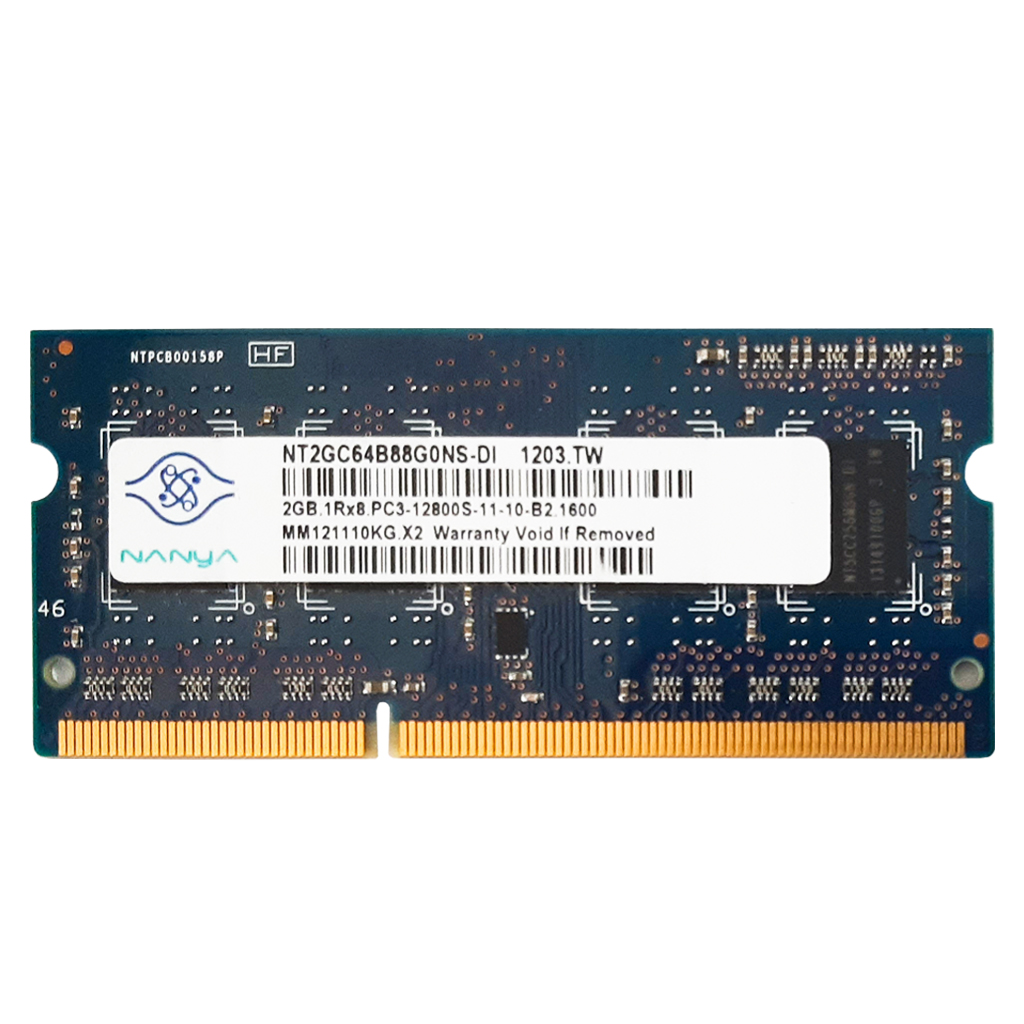 رم لپ تاپ DDR3 تک کاناله 1600 مگاهرتز CL11 نانیا مدل B2 ظرفیت 2 گیگابایت رم لپ تاپ DDR3 تک کاناله 1600 مگاهرتز CL11 نانیا مدل B2 ظرفیت 2 گیگابایت
