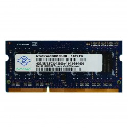 رم لپ تاپ DDR3 تک کاناله 1600مگاهرتز CL11 نانیا مدل PC3L ظرفیت 4 گیگابایت