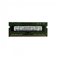 رم لپ تاپ ddr3 تك كاناله 1600 مگاهرتز cl11 سامسونگ مدل pc3-12800 ظرفيت 4 گيگابايت