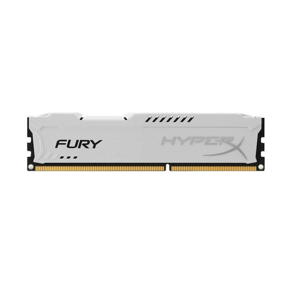 رم کامپیوتر DDR3 تک کاناله 1600 مگاهرتز CL10 هایپرایکس مدل FURY-WHITE SERIES ظرفیت 8 گیگابایت رم کامپیوتر DDR3 تک کاناله 1600 مگاهرتز CL10 هایپرایکس مدل FURY-WHITE SERIES ظرفیت 8 گیگابایت