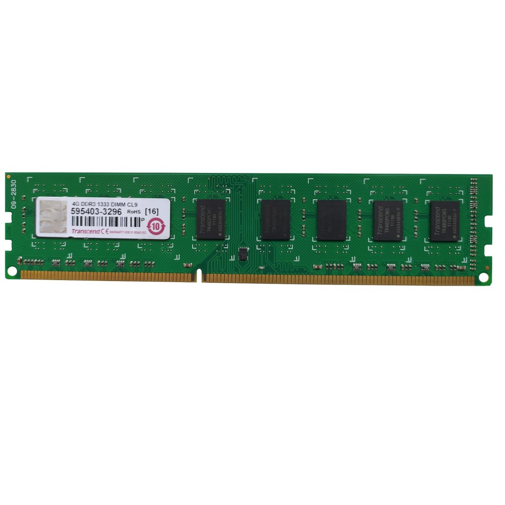 رم کامپیوتر DDR3 تک کاناله 10600 مگاهرتز CL9 ترنسند مدل 3296-595403 ظرفیت 4 گیگابایت رم کامپیوتر DDR3 تک کاناله 10600 مگاهرتز CL9 ترنسند مدل 3296-595403 ظرفیت 4 گیگابایت