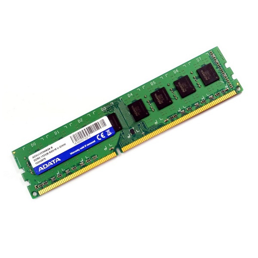 رم کامپیوتر DDR3 تک کاناله 1333 مگاهرتز ای دیتا مدل PC3-10600 ظرفیت 8 گیگابایت رم کامپیوتر DDR3 تک کاناله 1333 مگاهرتز ای دیتا مدل PC3-10600 ظرفیت 8 گیگابایت