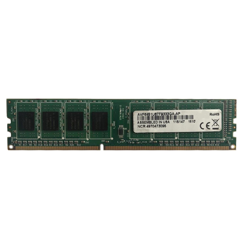 رم کامپیوتر DDR3 تک کاناله 1333 مگاهرتز CL9 ان سی آر مدل AVF6451U67F9333G ظرفیت 4 گیگابایت رم کامپیوتر DDR3 تک کاناله 1333 مگاهرتز CL9 ان سی آر مدل AVF6451U67F9333G ظرفیت 4 گیگابایت