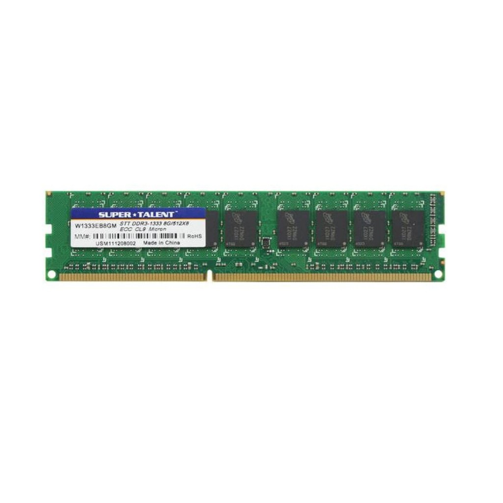 رم کامپیوتر DDR3 تک کاناله 1333 مگاهرتز CL9 سوپر تلنت مدل 10600 ظرفیت 8 گیگابایت رم کامپیوتر DDR3 تک کاناله 1333 مگاهرتز CL9 سوپر تلنت مدل 10600 ظرفیت 8 گیگابایت