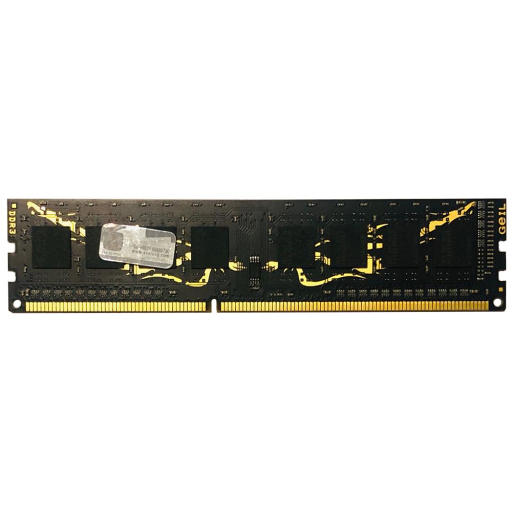 رم کامپیوتر DDR3 تک کاناله 1600 مگاهرتز CL11 گیل مدل PC3-12800 ظرفیت 2 گیگابایت رم کامپیوتر DDR3 تک کاناله 1600 مگاهرتز CL11 گیل مدل PC3-12800 ظرفیت 2 گیگابایت