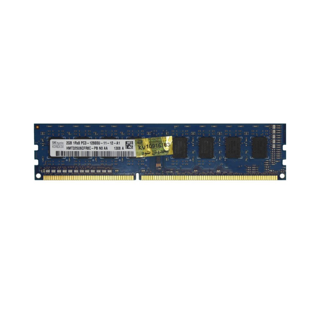 رم کامپیوتر DDR3 تک کاناله 1600 مگاهرتز CL11 اس کی هاینیکس مدل 12800 ظرفیت 2 گیگابایت رم کامپیوتر DDR3 تک کاناله 1600 مگاهرتز CL11 اس کی هاینیکس مدل 12800 ظرفیت 2 گیگابایت
