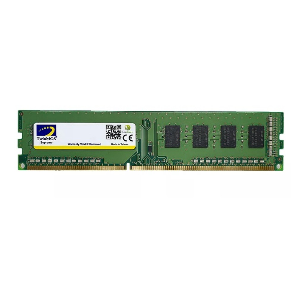 رم کامپیوتر DDR3 تک کاناله 1600 مگاهرتز CL11 تواینموس مدل PC3-12800 ظرفیت 4 گیگابایت رم کامپیوتر DDR3 تک کاناله 1600 مگاهرتز CL11 تواینموس مدل PC3-12800 ظرفیت 4 گیگابایت