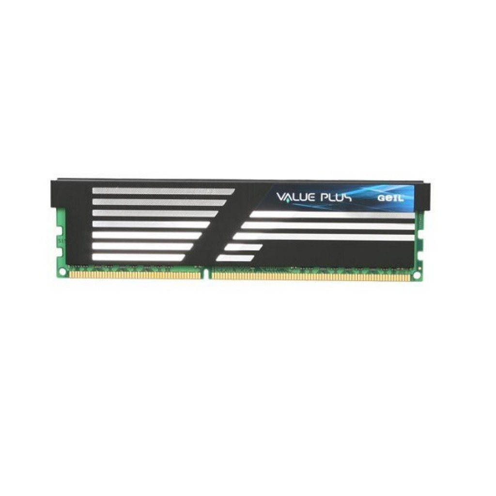 رم کامپیوتر DDR3 تک کاناله 1600 مگاهرتز CL9 گیل مدل PC3-12800 VALUE PLUS ظرفیت 4 گیگابایت رم کامپیوتر DDR3 تک کاناله 1600 مگاهرتز CL9 گیل مدل PC3-12800 VALUE PLUS ظرفیت 4 گیگابایت