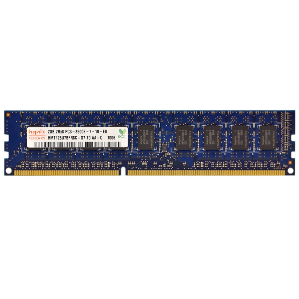 رم سرور DDR3 تک کاناله 1066 مگاهرتز CL7 هاینیکس مدل HMT125U7BFR8C-G7 ظرفیت 2 گیگابایت رم سرور DDR3 تک کاناله 1066 مگاهرتز CL7 هاینیکس مدل HMT125U7BFR8C-G7 ظرفیت 2 گیگابایت