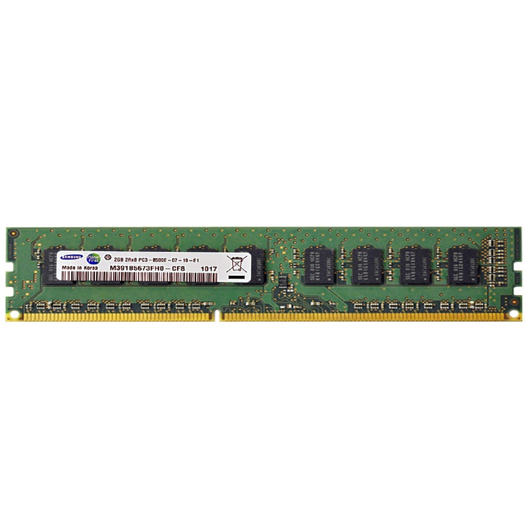 رم سرور DDR3 تک کاناله 1066 مگاهرتز CL7 سامسونگ مدل M391B5673FH0-CF8 ظرفیت 2 گیگابایت رم سرور DDR3 تک کاناله 1066 مگاهرتز CL7 سامسونگ مدل M391B5673FH0-CF8 ظرفیت 2 گیگابایت