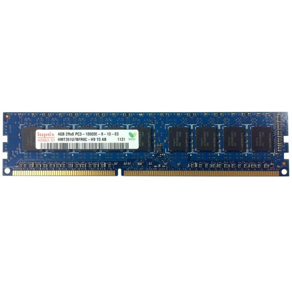 رم سرور DDR3 تک کاناله 1333 مگاهرتز CL9 هاینیکس مدل HMT351U7BFR8C-H9 T0 AB ظرفیت 4 گیگابایت رم سرور DDR3 تک کاناله 1333 مگاهرتز CL9 هاینیکس مدل HMT351U7BFR8C-H9 T0 AB ظرفیت 4 گیگابایت