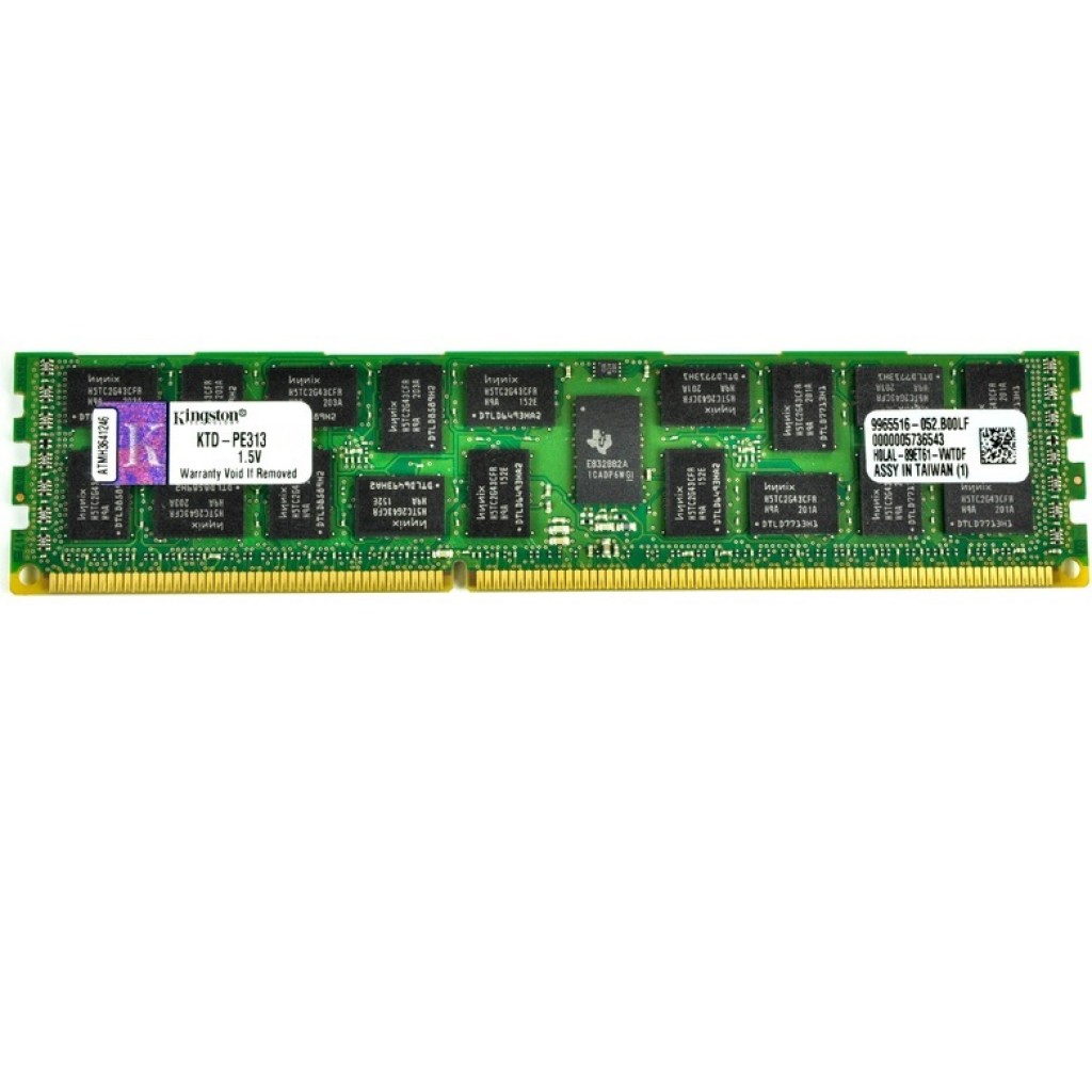 رم سرور DDR3 تک کاناله 1333 مگاهرتز CL9 کینگستون مدل KTH-PL313 ظرفیت 4 گیگابایت رم سرور DDR3 تک کاناله 1333 مگاهرتز CL9 کینگستون مدل KTH-PL313 ظرفیت 4 گیگابایت