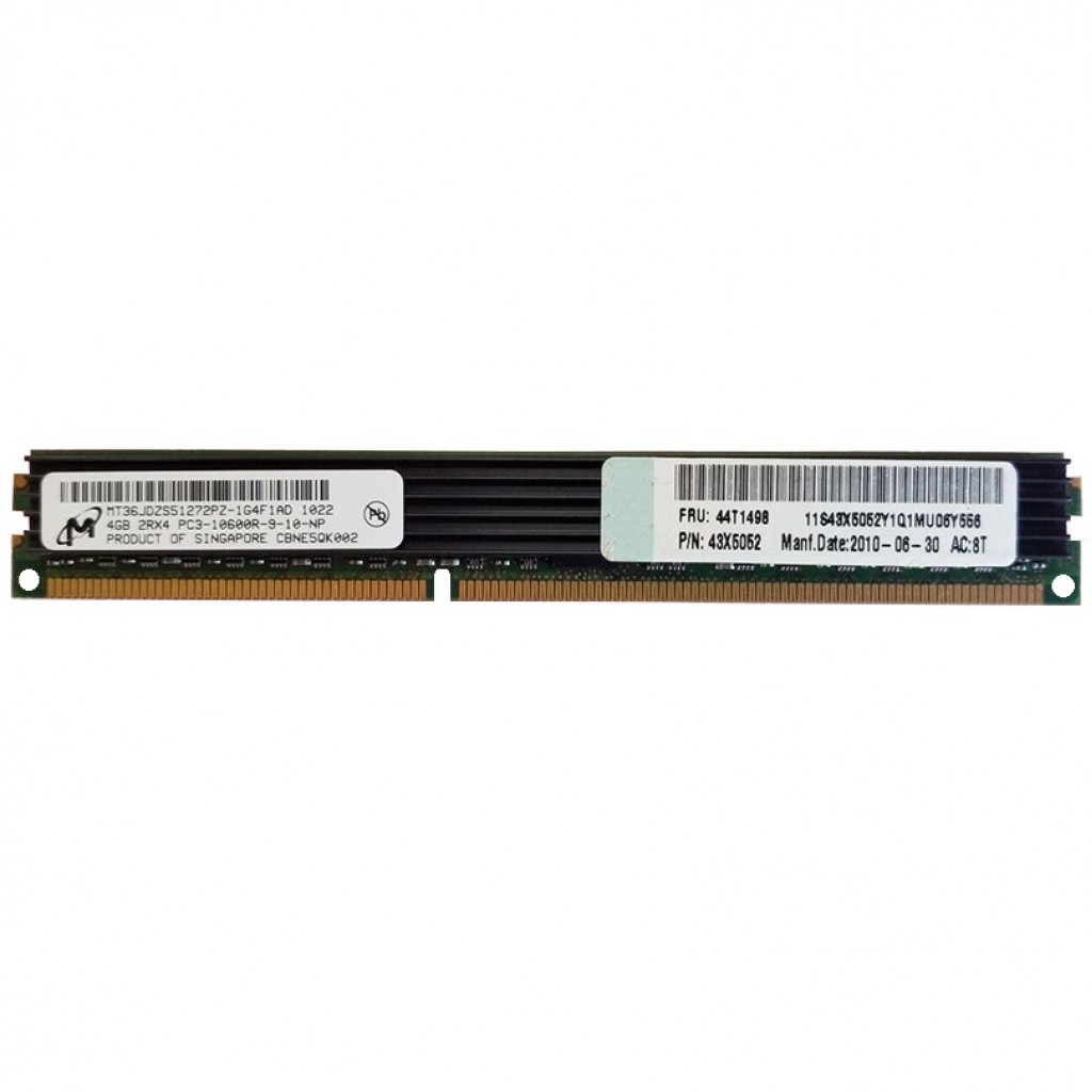 رم سرور DDR3 تک کاناله 1333 مگاهرتز CL9 میکرون مدل MT36JDZS51272PZ-1G4F1AD ظرفیت 4 گیگابایت رم سرور DDR3 تک کاناله 1333 مگاهرتز CL9 میکرون مدل MT36JDZS51272PZ-1G4F1AD ظرفیت 4 گیگابایت