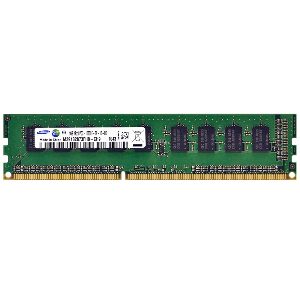 رم سرور DDR3 تک کاناله 1333 مگاهرتز CL9 سامسونگ مدل M391B2873FH0-CH9 ظرفیت 1 گیگابایت رم سرور DDR3 تک کاناله 1333 مگاهرتز CL9 سامسونگ مدل M391B2873FH0-CH9 ظرفیت 1 گیگابایت