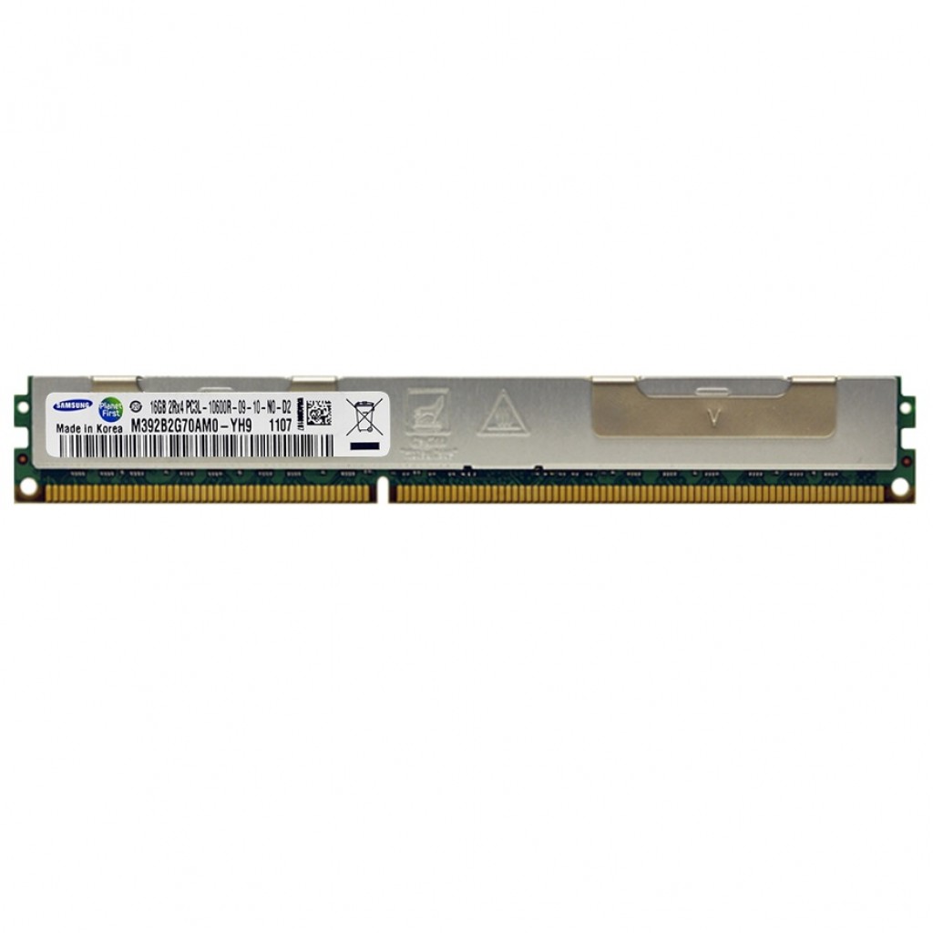 رم سرور DDR3 تک کاناله 1333 مگاهرتز CL9 سامسونگ مدل M392B2G70AMO-YH9 ظرفیت 16 گیگابایت رم سرور DDR3 تک کاناله 1333 مگاهرتز CL9 سامسونگ مدل M392B2G70AMO-YH9 ظرفیت 16 گیگابایت