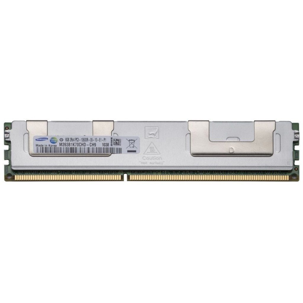 رم سرور DDR3 تک کاناله 1333 مگاهرتز CL9 سامسونگ مدل M393B1K70CHD-CH9 ظرفیت 8 گیگابایت رم سرور DDR3 تک کاناله 1333 مگاهرتز CL9 سامسونگ مدل M393B1K70CHD-CH9 ظرفیت 8 گیگابایت