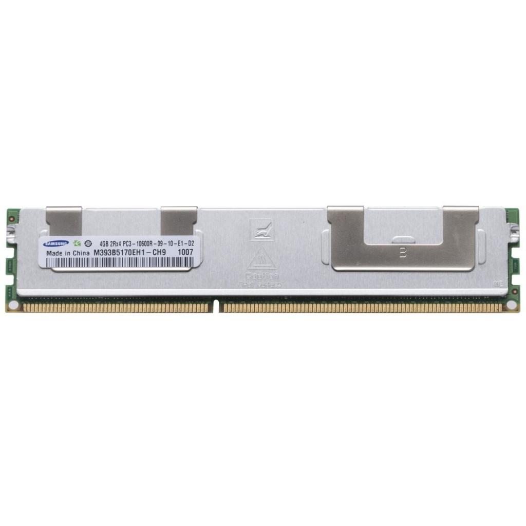 رم سرور DDR3 تک کاناله 1333 مگاهرتز CL9 سامسونگ مدل M393B5170EH1-CH9 ظرفیت 4 گیگابایت رم سرور DDR3 تک کاناله 1333 مگاهرتز CL9 سامسونگ مدل M393B5170EH1-CH9 ظرفیت 4 گیگابایت