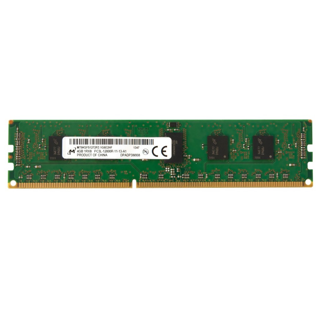 رم سرور DDR3 تک کاناله 1600 مگاهرتز CL11 میکرون مدل MT9KSF51272PZ-1G6E2HF ظرفیت 4 گیگابایت رم سرور DDR3 تک کاناله 1600 مگاهرتز CL11 میکرون مدل MT9KSF51272PZ-1G6E2HF ظرفیت 4 گیگابایت