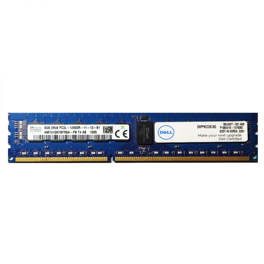 رم سرور DDR3 تک کاناله 1600 مگاهرتز CL11 اس کی هاینیکس مدل HMT41GR7BFR8A-PB T4 AB ظرفیت 8 گیگابایت رم سرور DDR3 تک کاناله 1600 مگاهرتز CL11 اس کی هاینیکس مدل HMT41GR7BFR8A-PB T4 AB ظرفیت 8 گیگابایت