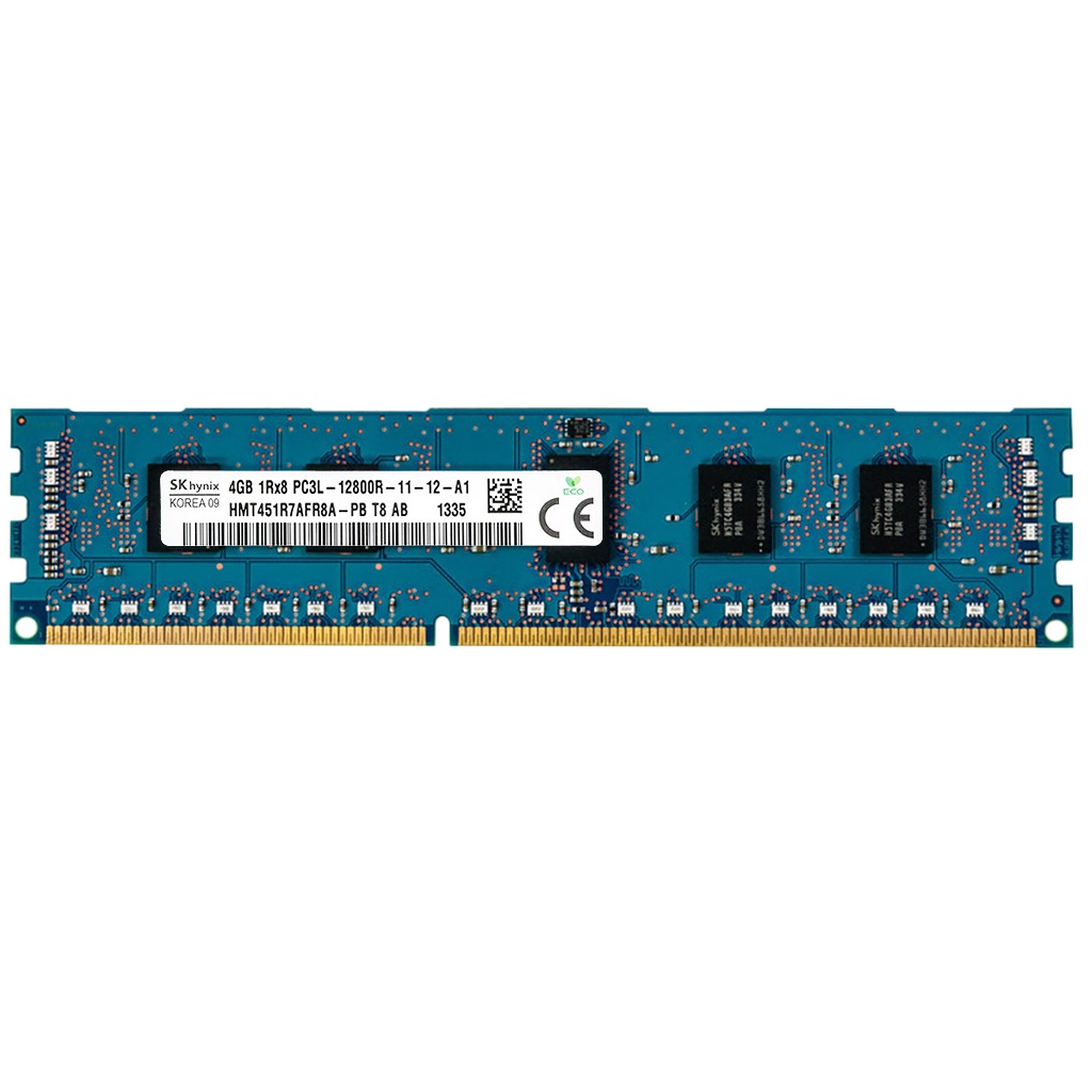 رم سرور DDR3 تک کاناله 1600 مگاهرتز CL12 اس کی هاینیکس مدل HMT451R7AFR8A-PB ظرفیت 4 گیگابایت رم سرور DDR3 تک کاناله 1600 مگاهرتز CL12 اس کی هاینیکس مدل HMT451R7AFR8A-PB ظرفیت 4 گیگابایت