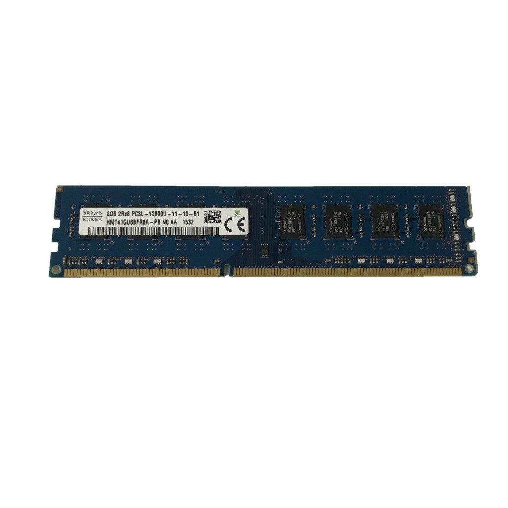 رم کامپیوتر DDR3L تک کاناله 1600مگاهرتز CL11 اس کی هاینیکس مدل 12800 ظرفیت 8 گیگابایت