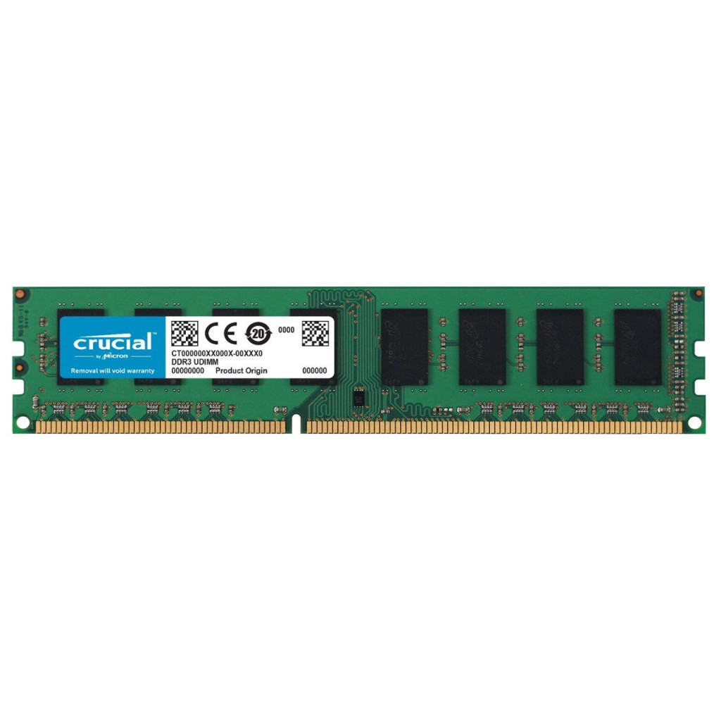 رم کامپیوتر DDR3L تک کاناله 1600 مگاهرتز CL11 کروشیال ظرفیت 4 گیگابایت رم کامپیوتر DDR3L تک کاناله 1600 مگاهرتز CL11 کروشیال ظرفیت 4 گیگابایت