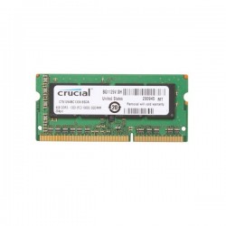 رم لپ تاپ DDR3L تک کاناله 1333 مگاهرتز CL9 کروشیال مدل PC3L-10600 ظرفیت 4 گیگابایت