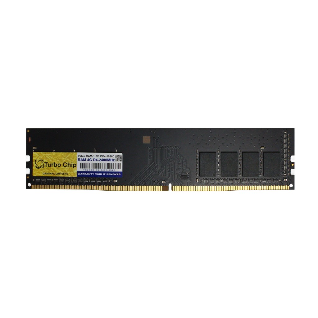 رم کامپیوتر DDR4 تک کاناله 2400 مگاهرتز CL11 توربوچیپ مدل TCLD4G-D4-2400 ظرفیت 4 گیگابایت رم کامپیوتر DDR4 تک کاناله 2400 مگاهرتز CL11 توربوچیپ مدل TCLD4G-D4-2400 ظرفیت 4 گیگابایت