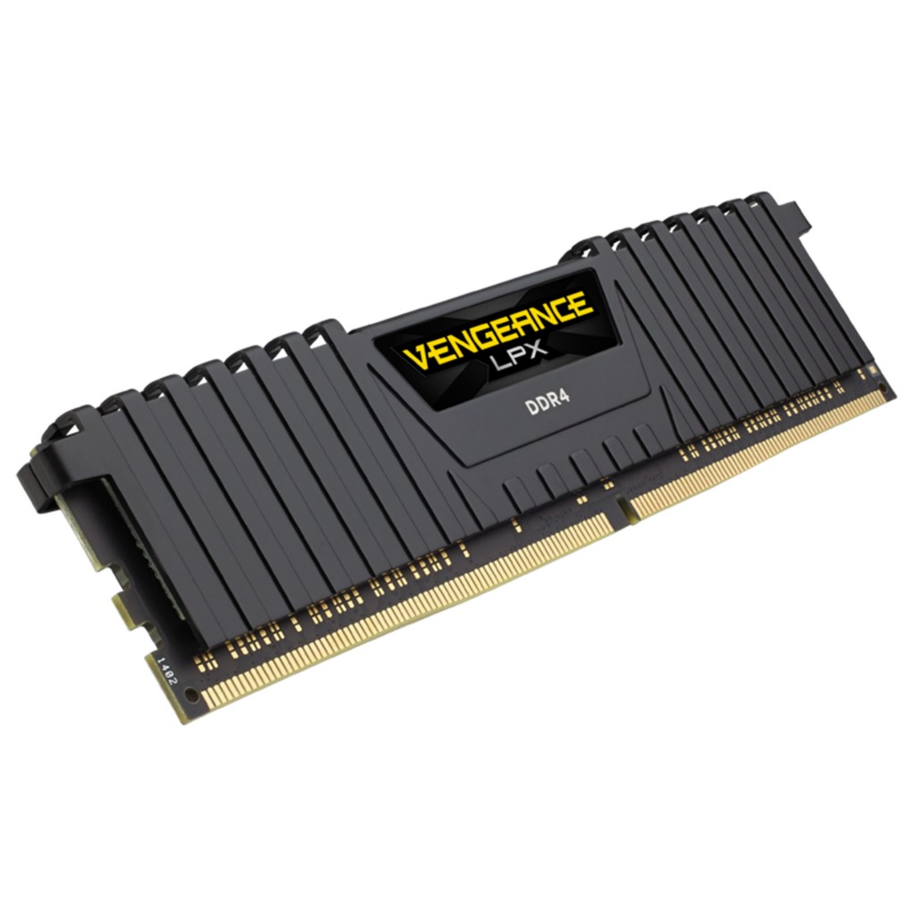 رم کامپیوتر DDR4 تک کاناله 2400 مگاهرتز CL16 کورسیر مدل VENGEANCE LPX ظرفیت 8 گیگابایت رم کامپیوتر DDR4 تک کاناله 2400 مگاهرتز CL16 کورسیر مدل VENGEANCE LPX ظرفیت 8 گیگابایت