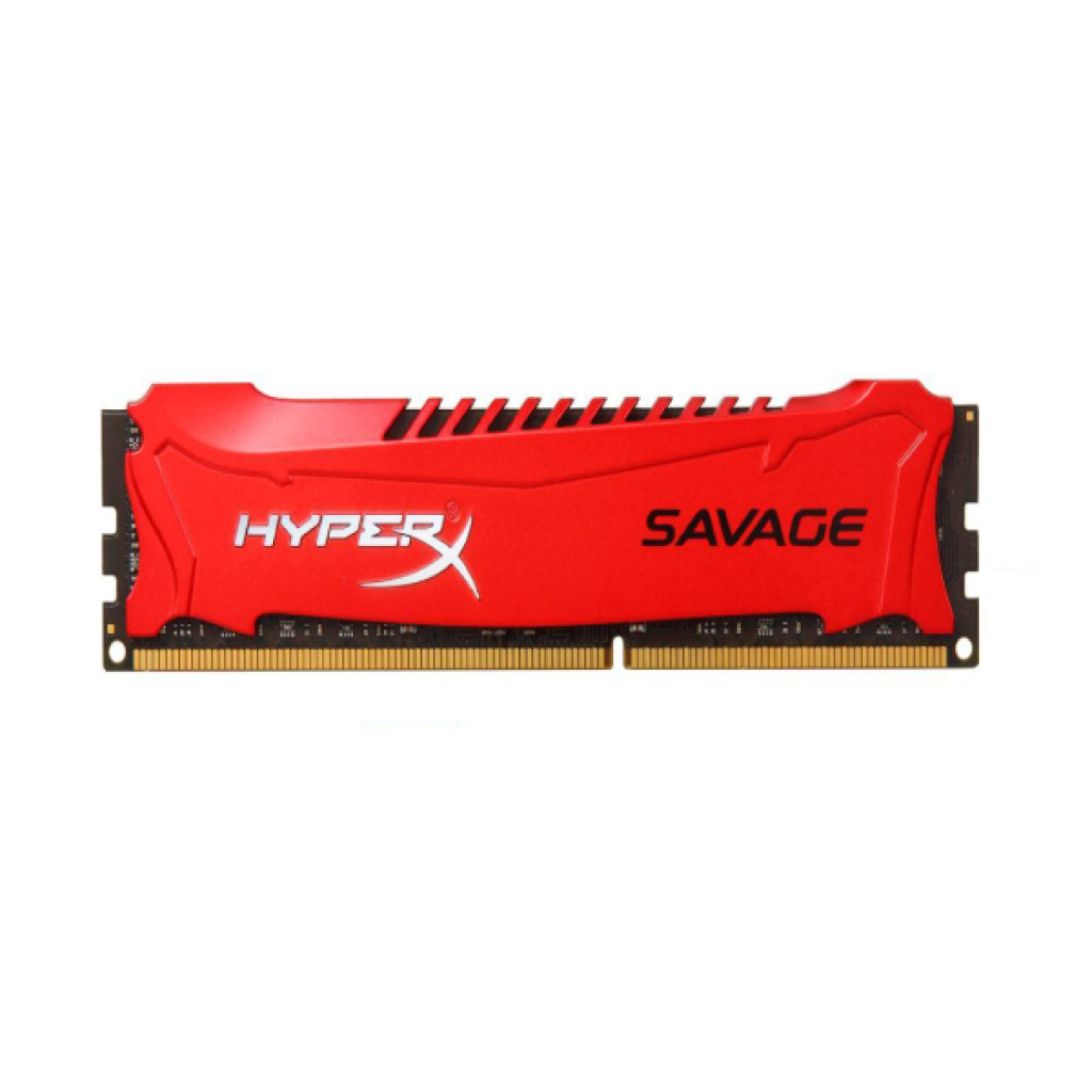 رم کامپیوتر DDR4 تک کاناله 2400 مگاهرتز CL17 کینگستون مدل HyperX Savage ظرفیت 8 گیگابایت رم کامپیوتر DDR4 تک کاناله 2400 مگاهرتز CL17 کینگستون مدل HyperX Savage ظرفیت 8 گیگابایت
