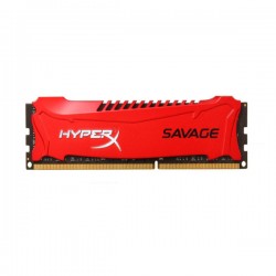 رم کامپیوتر DDR4 تک کاناله 2400 مگاهرتز CL17 کینگستون مدل HyperX Savage ظرفیت 8 گیگابایت